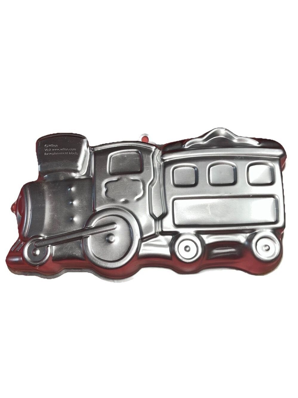 Vintage 1990 Wilton Train Cake Pan 2105-6500 Locomotive Aluminum Mold Bakeware